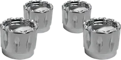 Avon Engine Cylinder Head Bolt Covers Set Rival Chrome 4pc