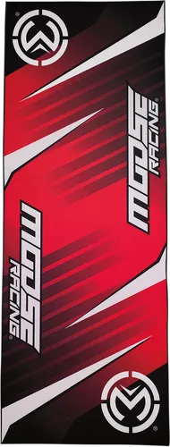 Moose Racing Pit Pad Red 31 1/2in x 78 3/4in