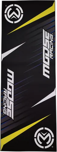 Moose Racing Black Yellow Absorbent Bike Mat Pit Pad