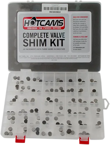 Hot Cams 10mm Valve Cam Shim Kit
