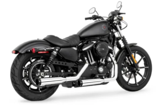 Freedom 3.25in. Signature Slip-On Exhaust Chrome Blk Tip