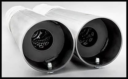 Freedom Eagle 4in. Slip-On Exhaust Chrome Chr Tip