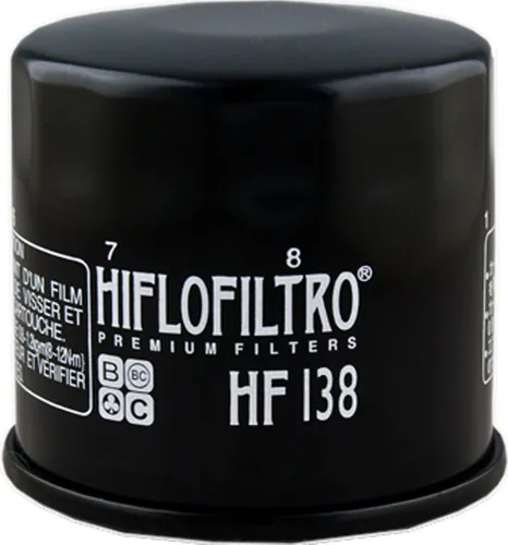 Hiflo Black Spin On Premium Oil Filter Canister
