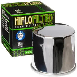 Hiflo Chrome Spin On Premium Oil Filter Canister