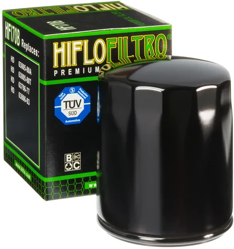 Hiflo Black Spin On Premium Racing Oil Filter Canister
