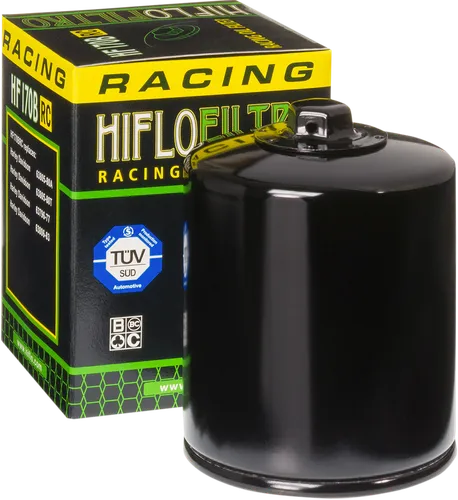 Hiflofiltro Black Spin On Premium Racing Oil Filter Canister