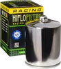 Hiflofiltro Chrome Spin On Premium Racing Oil Filter Canister
