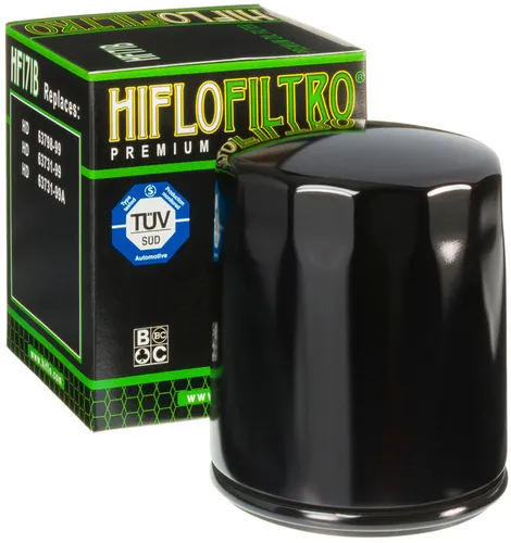 Hiflo Black Spin On Premium Racing Oil Filter Canister