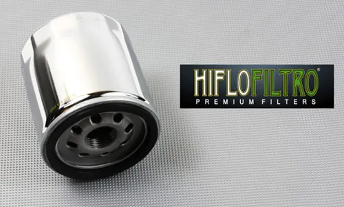 Hiflofiltro Chrome Spin On Premium Racing Oil Filter Canister