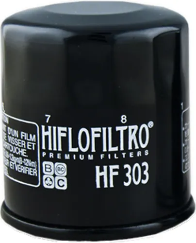 Hiflo Black Spin On Premium Oil Filter Canister
