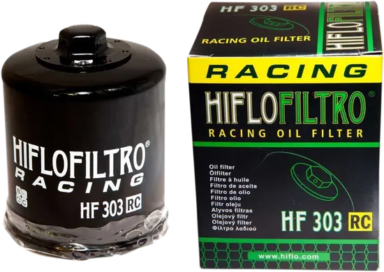Hiflo Black Spin On Premium Racing Oil Filter Canister