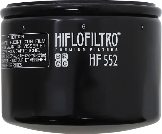 Hiflo Black Spin On Premium Oil Filter Canister