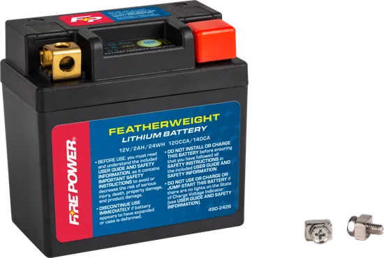 Fire Power Featherweight Lithium Battery 120 CCA 12V 24WH