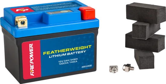 Fire Power Featherweight Lithium Battery 120 CCA 12V 24WH YB4L-A YB4L-B