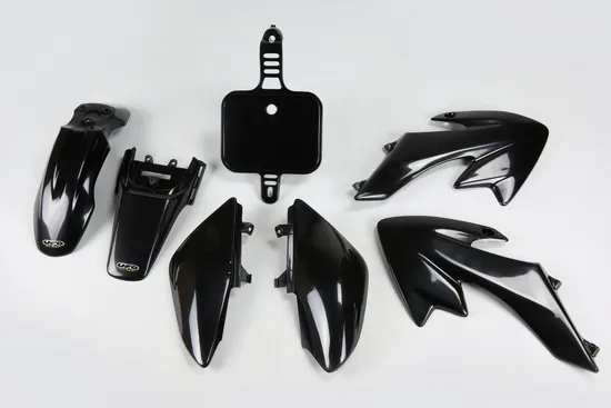 UFO Full Body Plastic Kit Fender Fairing Side Panel Black