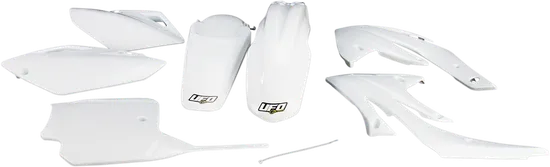 UFO Full Body Plastic Kit Fender Fairing Side Panel White