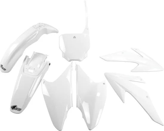 UFO Full Body Plastic Kit Fender Fairing Side Panel White