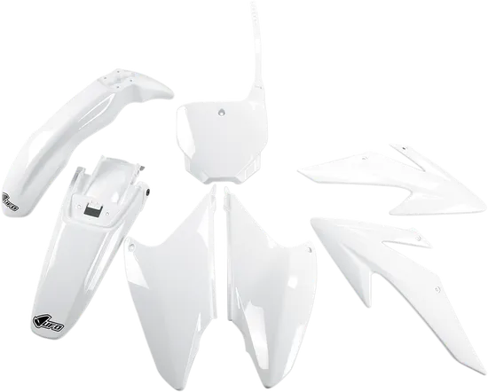 UFO Full Body Plastic Kit Fender Fairing Side Panel White
