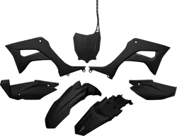 UFO Full Body Plastic Kit Fender Fairing Side Panel Black