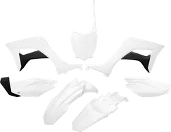 UFO Full Body Plastic Kit Fender Fairing Side Panel White