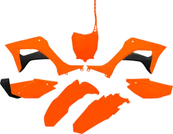 UFO Full Body Plastic Kit Fender Fairing Side Panel Orange