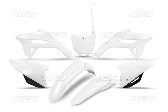 UFO Full Body Plastic Kit Fender Fairing Side Panel White