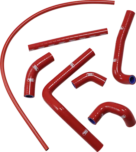 Moose Red Race Fit Radiator 7 Hose Kit