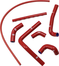 Moose Red Race Fit Radiator 7 Hose Kit