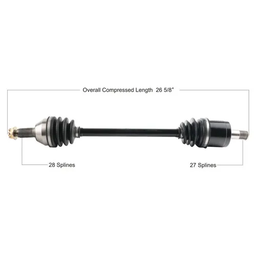 Tytaneum Replacement CV Axle Rear Right