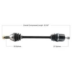 Tytaneum Replacement CV Axle Rear Right