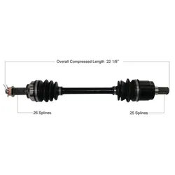 Tytaneum Replacement CV Axle Rear Left