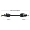 Tytaneum Replacement CV Axle Front Left