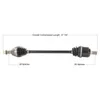 Tytaneum Replacement CV Axle Rear Left or Right