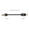 Tytaneum Rear Left or Right Replacement CV Axle