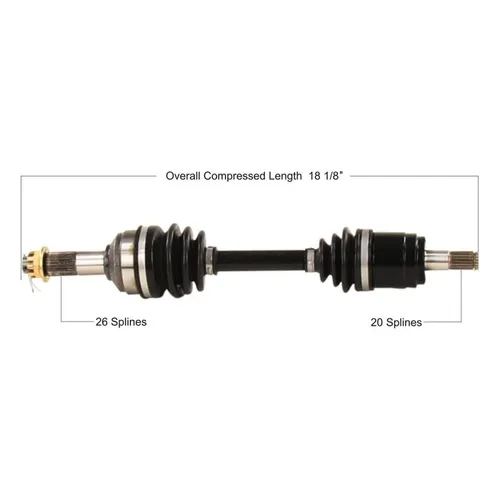 Tytaneum Front Left Replacement CV Axle