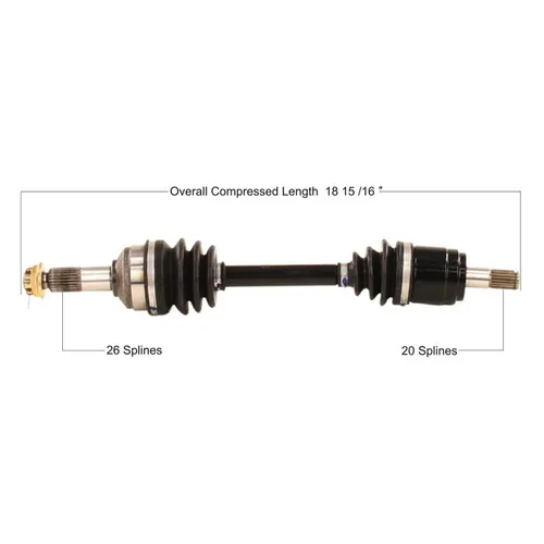 Tytaneum Rear Left Replacement CV Axle