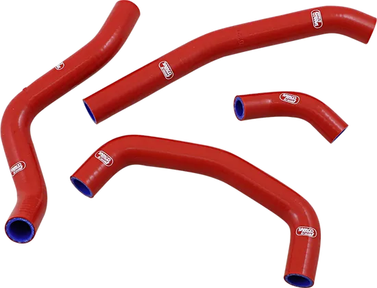 Moose Red Stock Fit Radiator 4 Hose Kit