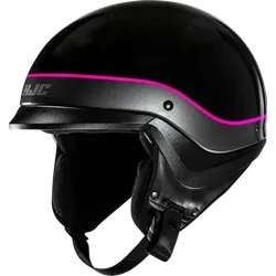 HJC Adult Unisex C20 Probe Helmet Half Face S Black Pink