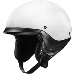 HJC Adult Unisex C20 Solid Helmet Half Face M White