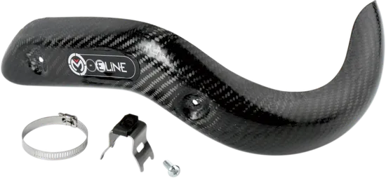 Moose E Line 4-Stroke Exhaust Stock Pipe Guard Heat Shield