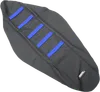 Moose Black Blue Rubber High Tract Ribbed Seat Cover For Husqvarna