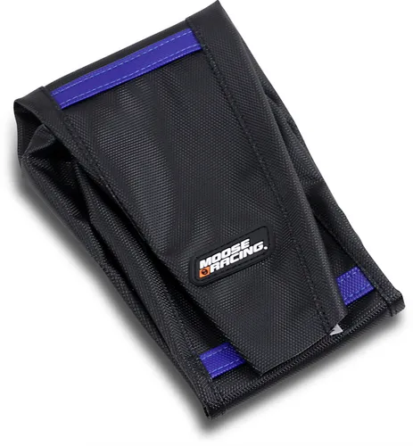 Moose Black Blue Rubber High Tract Ribbed Seat Cover For Husqvarna