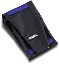 Moose Black Blue Rubber High Tract Ribbed Seat Cover For Husqvarna