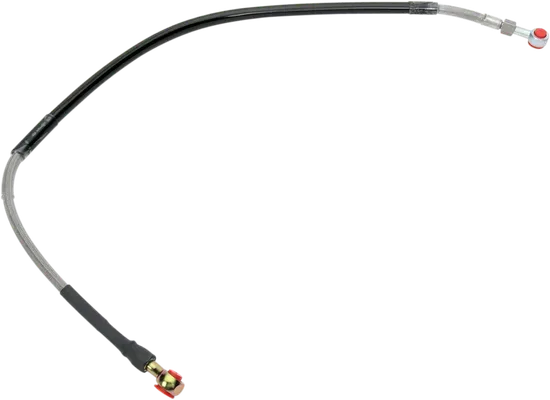Moose Stainless Steel PVC Coated Braided Rear Brake Line