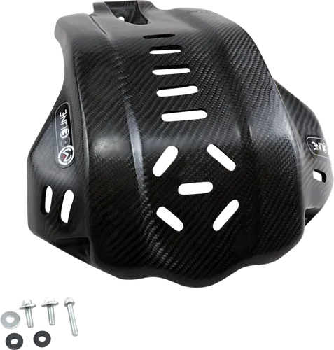 Moose Carbon Fiber Frame Belly Engine Guard Skid Plate 8