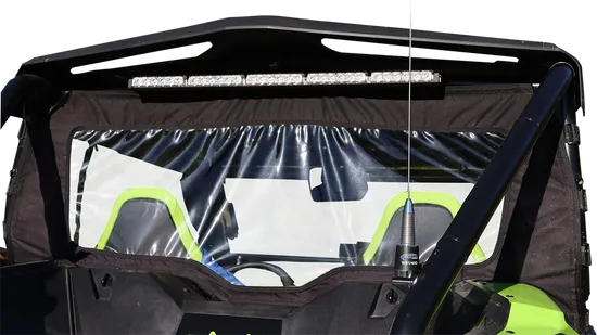 Moose Utility Rear Back Dust Panel Windscreen Window