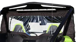 Moose Utility Rear Back Dust Panel Windscreen Window