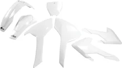 UFO Full Body Plastic Kit Fender Fairing Side Panel White