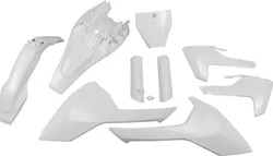 UFO Full Body Plastic Kit Fender Fairing Side Panel White