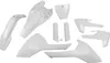 UFO Full Body Plastic Kit Fender Fairing Side Panel White